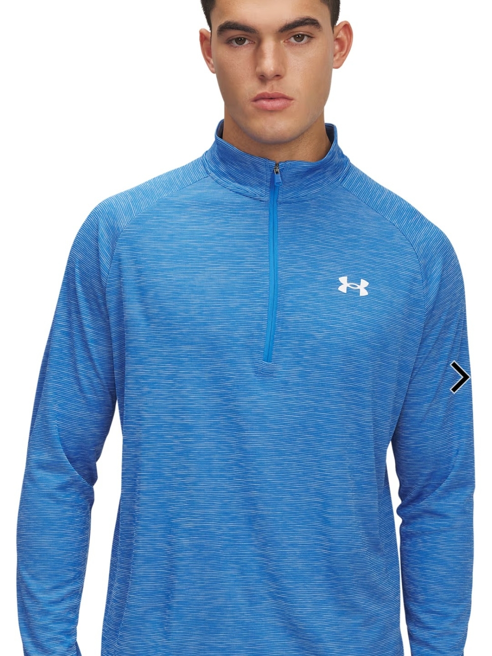 Under Armour Teal Ribbed Performance Shirt
